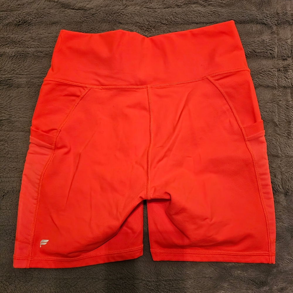 Vibrant Hot Pink High Waist Women's Shorts, NEW!